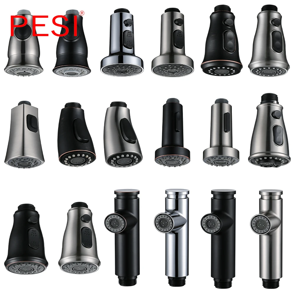 Kaufen Küche Badezimmer Tap Wasserhahn Mixer Pull Out Spray Kopf Outlet Sprayer Düse Wasser Saving Küche Wasserhahn Tap Ersatz Teil.