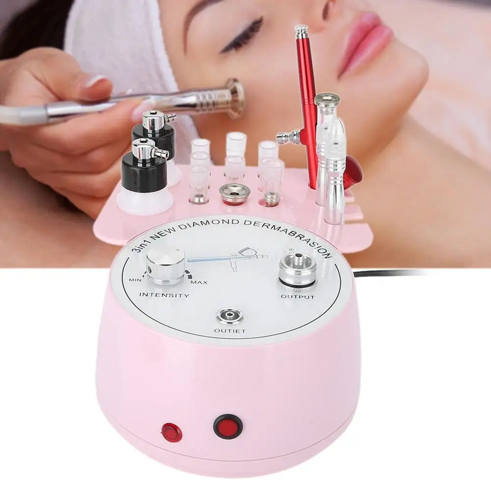 

3in1 Hydro Microdermabrasion Face Peeling Diamond Dermabrasion Spray Beauty Machine Exfoliating Blackhead Remover Skin Rejuvenat