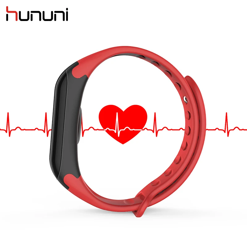 

Hununi F1 Fitness Tracker Heart Rate Monitor Wristband Smart Bluetooth Bracelet Riding Climbing For Android and IOS Phone