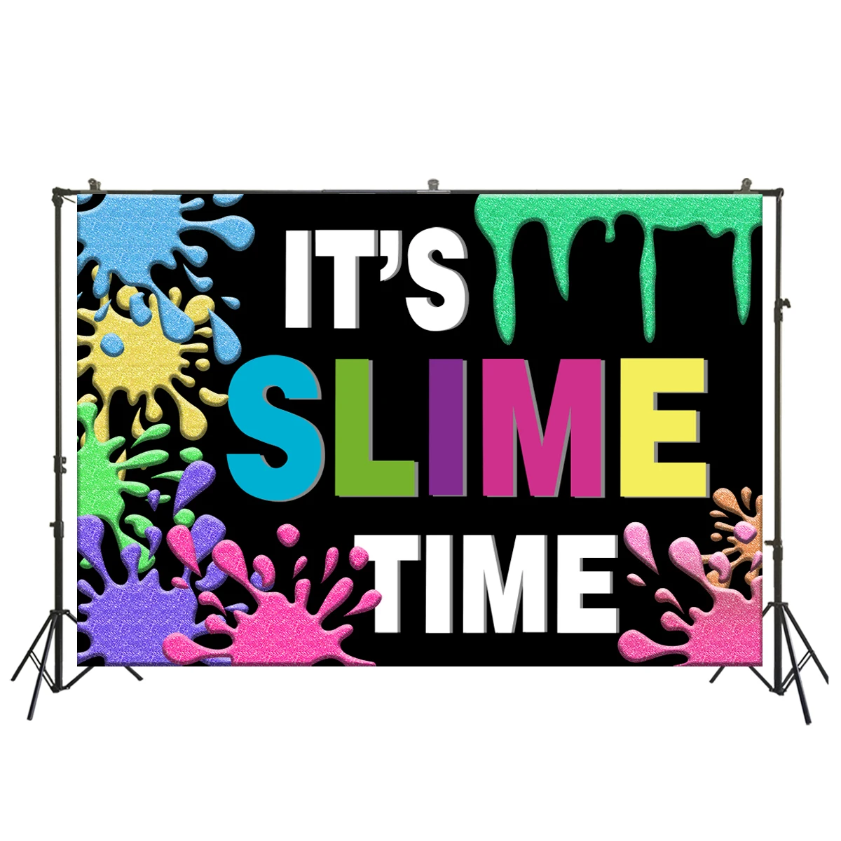 Единорог Slime вечерние фон блеск слизи День рождения для фотосъемки с