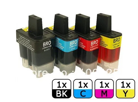 

4X Compatible Ink Cartridge Set for Brother LC900 LC950 L47 LC41 LC09 DCP-120C DCP-110C