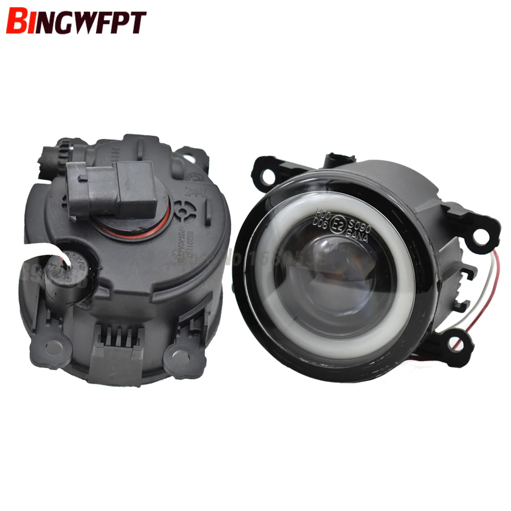 

2x Fog LED lamp Fog Light + Angel Eye DRL 12V For Ford Tourneo Transit For Ford Fusion Estate JU_ 2002-2008