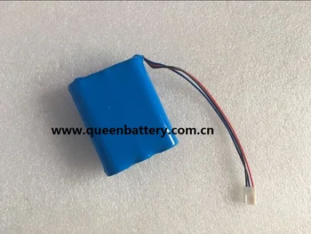 

QB QB18650 3S1P battery pack 10.8V 2600mAh with PCB (2-4A) with 10k thermistor with connector