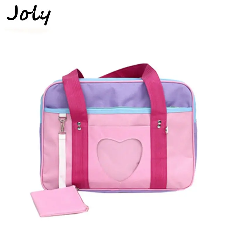 

Bags for women 2018 Ita Japanese Heart Wego nylon School Bag Girl Uniform Handbag Shoulder Tote Bag bolsa sac a main