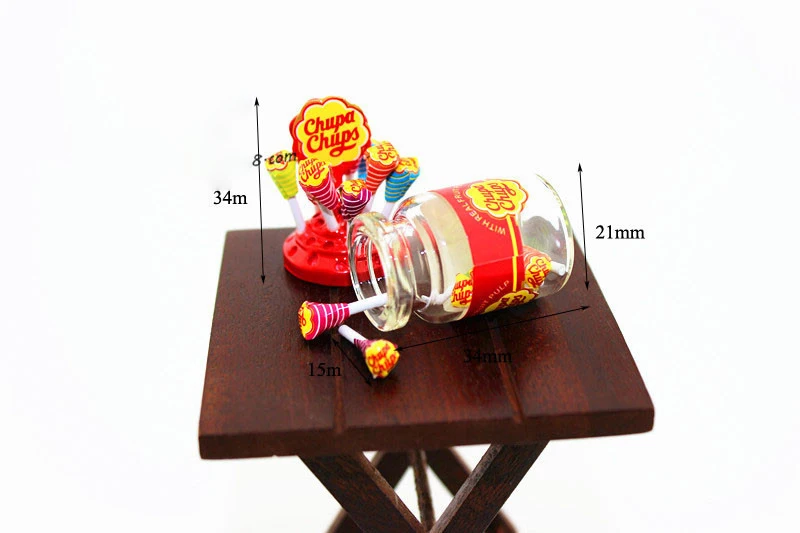 1 комплект 1/6 весы конфеты банка с конфетами миниатюрный кукольный домик леденец для Blyth 1/6 1/12 кукольный домик Декор игрушки для детей без куклы