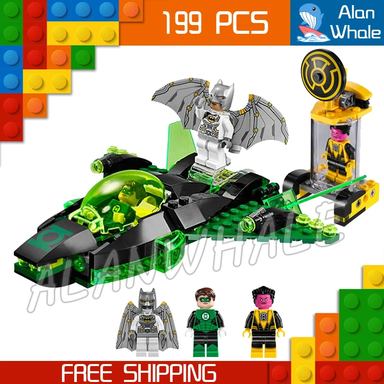 

199PCS Super Heroes Justice League Green Lantern vs. Sinestro SY352 Figure Building Blocks Boys Toys Compatible With LegoING