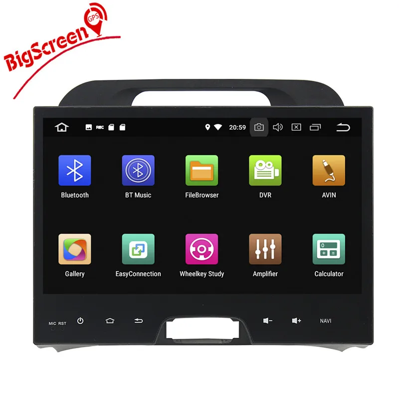 Flash Deal 2 Din Android 8.0 Car Radio GPS Navi For kia Sportage 2010-2014 car player RAM 4GB+32GB 8 Core multimedia stereo Headunit WIFI 7