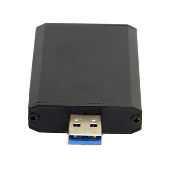 

NGFF Mini PCI-E mSATA to USB 3.0 External SSD PCBA Conveter Adapter Card with Enclosure