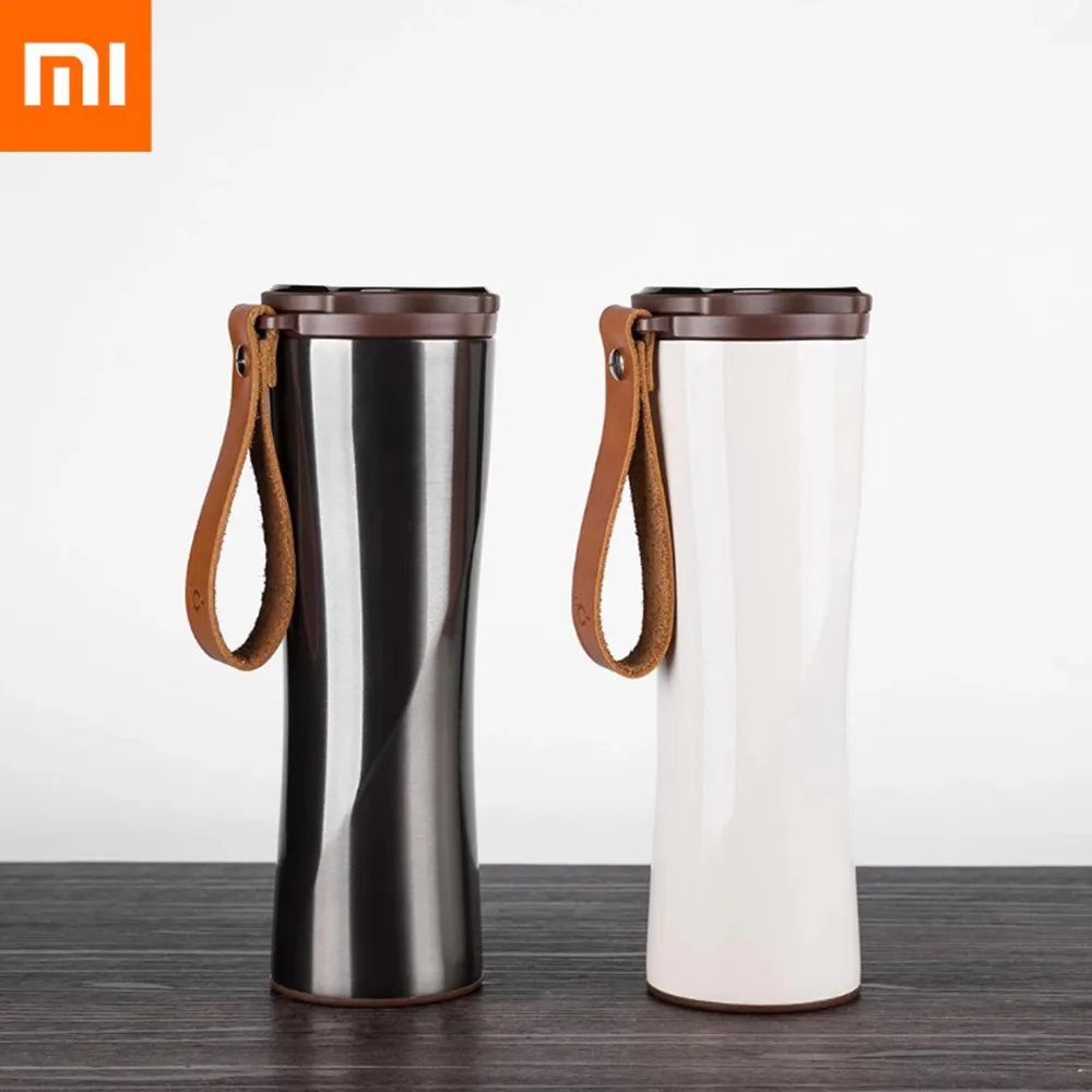 

Xiaomi Mijia 430ml Hyperbolic Cup Body Stainless Steel Intelligent Thermal Vacuum Water Bottle with OLED Display Screen #3