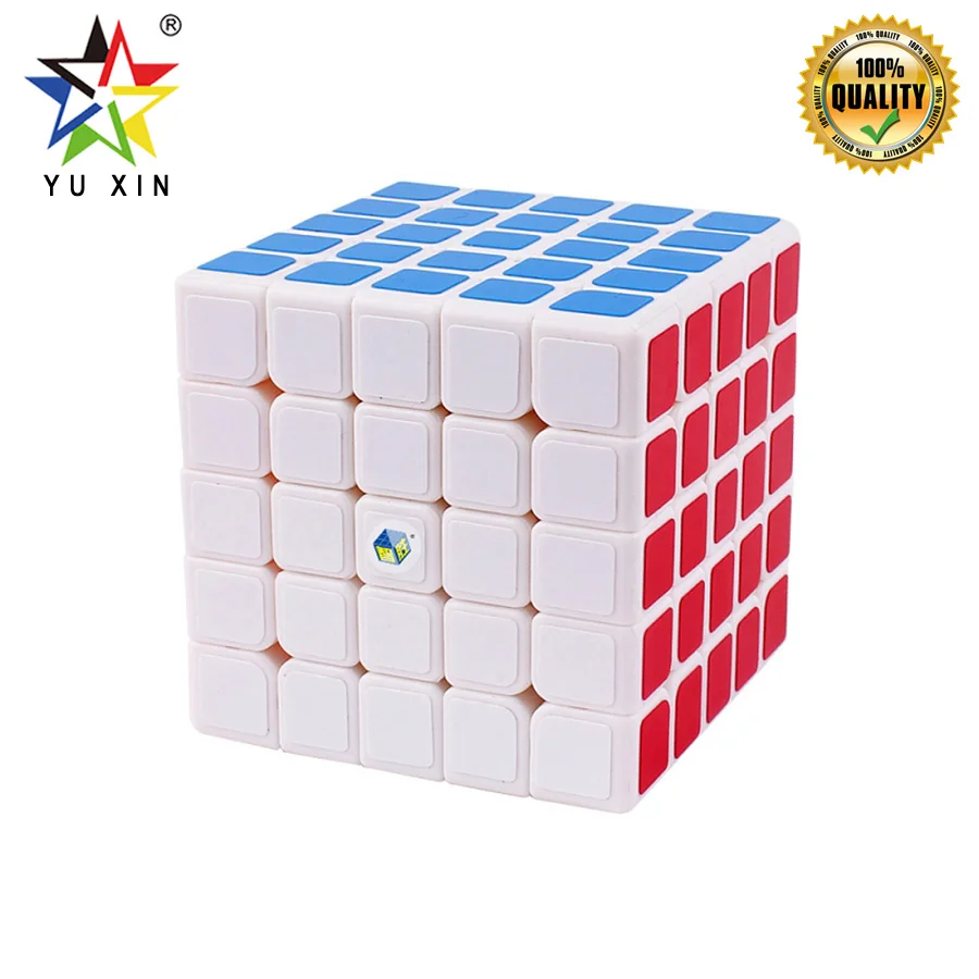 

2019 YUXIN Magic Cube Professional 5x5x5 Competition 63mm Speed Cube Twist Puzzle Toys For Children Gift NeoCubes Magic Cubo