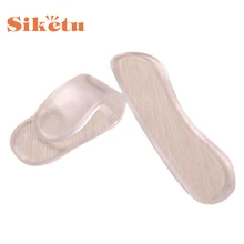 Best Gift New 1Pair Fashion Silicone Gel Heel Cushion protector Shoe Insert Pad Insole drop ship bea6624