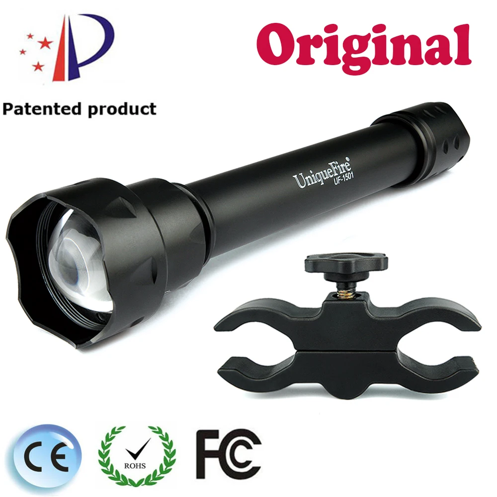 UniqueFire Tactical Flashlight Lanterna 1501 IR940nm Infrared Led Light