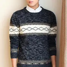 Новые повседневные мужские свитера свитер с капюшоном круглая рубашка