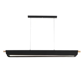 

Nordic Wooden/Iron Gold/Black/WhiteLED Chandelier Creative Coffee Shop Office commercial lighting indoor Hanging Lights Fixtures