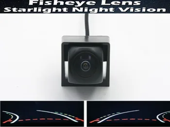 

1080P Car Rear view Camera Fisheye Trajectory Tracks Parking Reverse Camera for Ssangyong New Actyon / Korando 2014 Car camera
