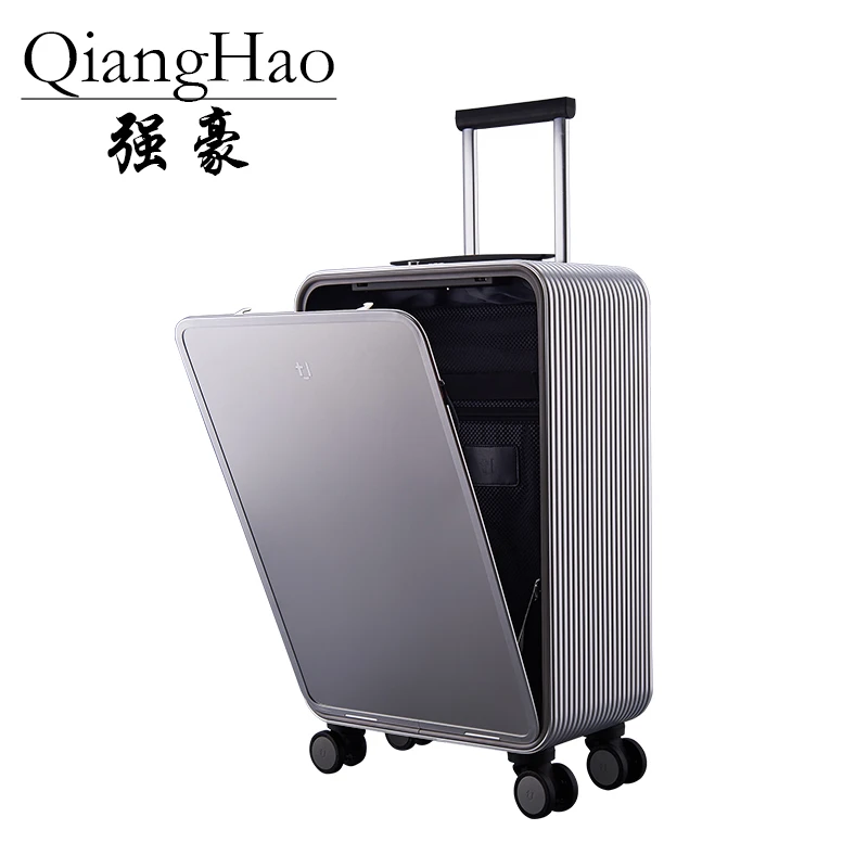 large aluminum suitcase
