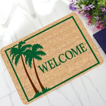 

Non-Slip Mat For Front Door Inside Floor Dirt Trapper Mats Super Absorbs Mud Absorbent Rubber Back
