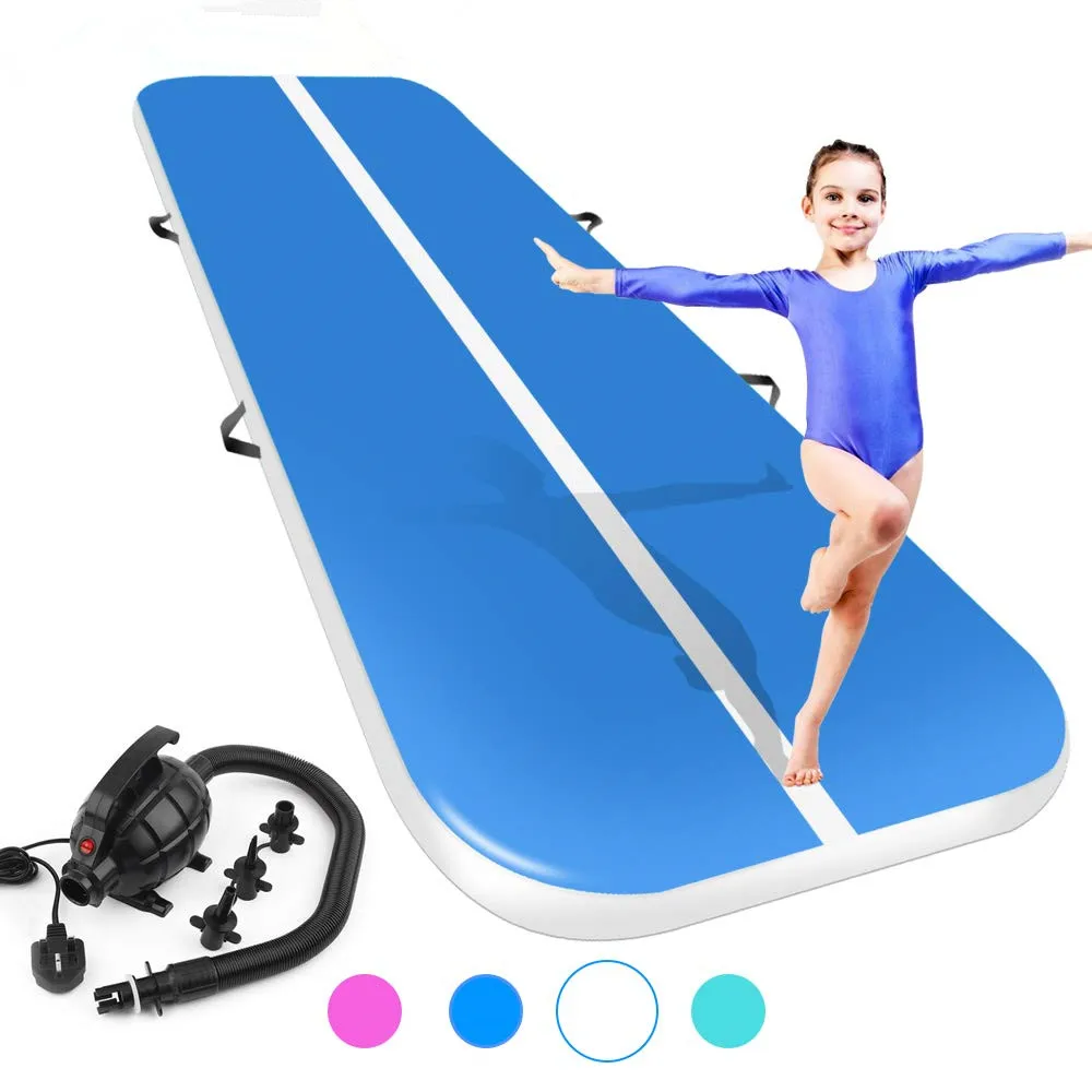 

Free shipping 3M4M5M Inflatable Gymnastics AirTrack Tumbling Air Track Floor Trampoline for Home Use/Training/Cheerleading/Beach