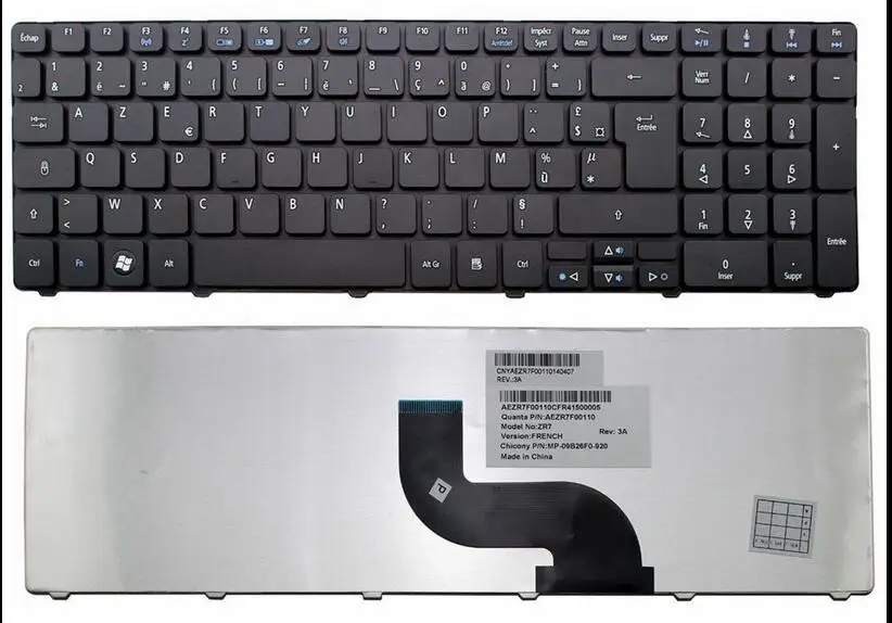 Keyboard Skin for Acer Aspire 5538 5538G 5542 5542G 5742Z