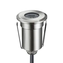 1,5-3 Вт высокой мощности 12 В светодиод низкого напряжения в пол свет напольное освещение 42 мм Диаметр с круглой формы выпрямления в установлен