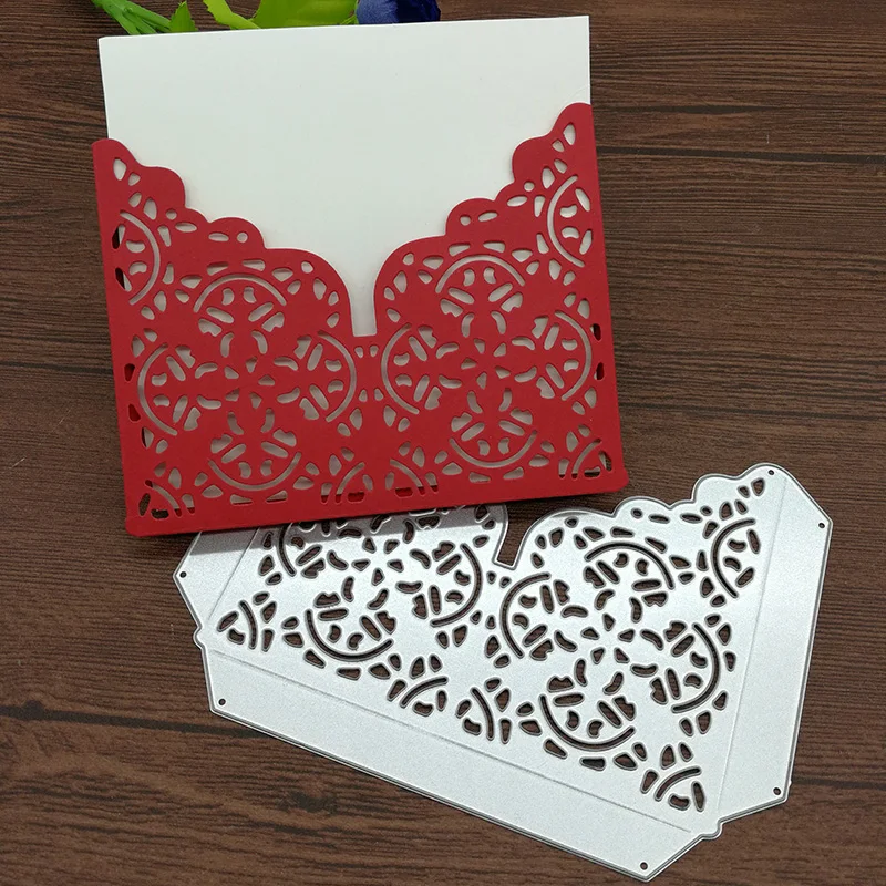 

Flower Lace Frame love box Metal Cutting Dies Stencil Scrapbooking Photo Album Card Paper Embossing Craft DIY Dies Cut