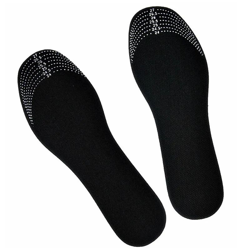 

Fashion Black Scale Insoles Unisex Bamboo Charcoal Deodorant Cushion Foot Inserts Shoe Pads Insoles