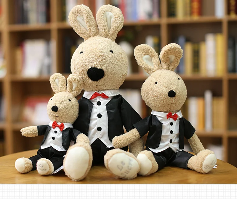 1 пара милые свадебные пара кролик плюшевые куклы мягкие животные игрушечные лошадки для детей обувь девочек свадебные подарки на день св