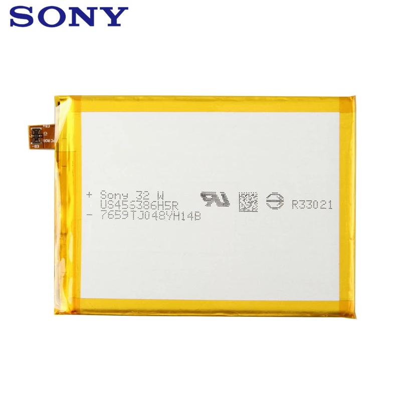 Сменный аккумулятор sony для телефона sony Xperia Z5 Premium Z5P Dual E6853 E6883 LIS1605ERPC аутентичная батарея 3430 мАч