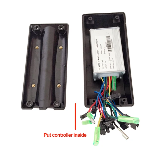 Black 2 Size Ebike Controller Box Li Ion Battery Case Plastic Black 2 Size Ebike Controller Box Li Ion Battery Case Plastic Electric Bike Parts E Control For Bicycle Accessories