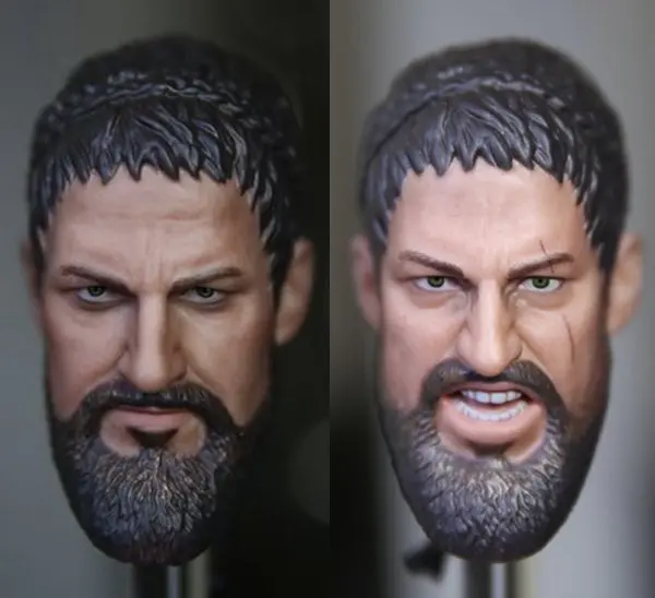 NEW 1:6 Scale Head Sculpt 300 /Spartan Warriors For 12" Male Toys Action 