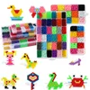 NEW 24 Colors DIY Water Spray Magic beads Hand Making beads 3D Puzzle Educational Toys For Children Kit Ball Game 2