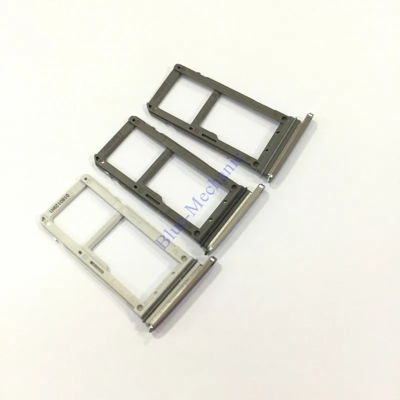 Оригинальный двойной держатель SIM лоток для Samsung Galaxy S7 G9300 G930V G930A SM-G930F G930F Nano Sim 1/2