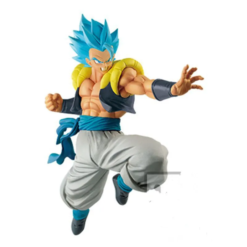 

2019 Dragon Ball Z Broli Broly Ultimate Soldiers Super Saiyan Movie Green Ver. PVC Action Figure Super Gogeta Fighting Mode