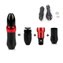 Профессиональная татуировка ручка татуировка роторная машина пистолет Mabuchi мотор Мощный Тихий Татуировка поставка Макияж Ручка дополнительный захват s m l