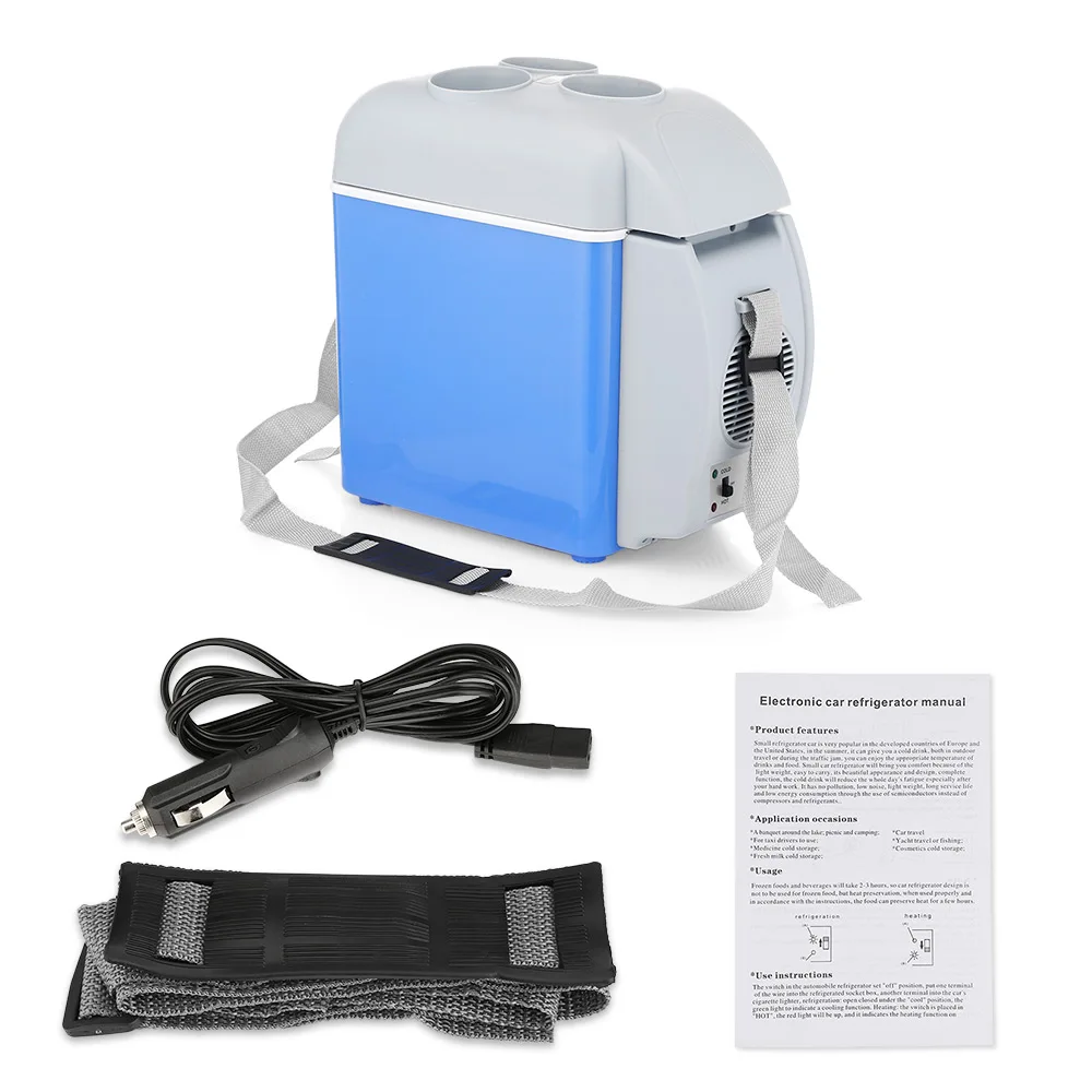 Portable 7.5L Mini 12V Car Refrigerator Freezer Dual-Use Home Travel Vehicular Car Fridge Dual-Mode Temperature Control Dual-use Portable 7.5L Mini 12V Car Refrigerator Freezer Dual-Use Home Travel Vehicular Car Fridge Dual-Mode Temperature Control Dual-use