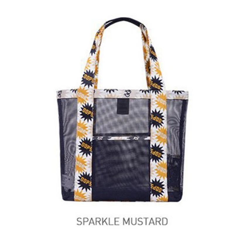 Новая Корейская дорожная сумка для косметики, женская пляжная сумка, многофункциональная модная женская сумка на плечо - Цвет: 2