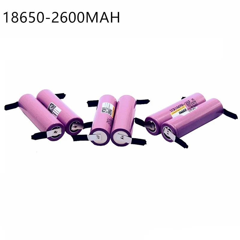 6 шт. Новинка для ICR18650 26FM 18650 2600 мАч 3 7 В литий ионная аккумуляторная