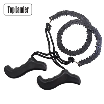 

Outdoor Household Gardening Hand Chain Saw Survival Hand Tools Emergency Gear Multi Chainsaw Foldable Handle Saws Camping Hiking