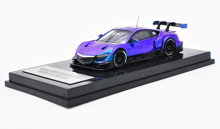 1: 64HD NSX GT500 Racing гоночный автомобиль сплава модели автомобиля Коллекция Модель