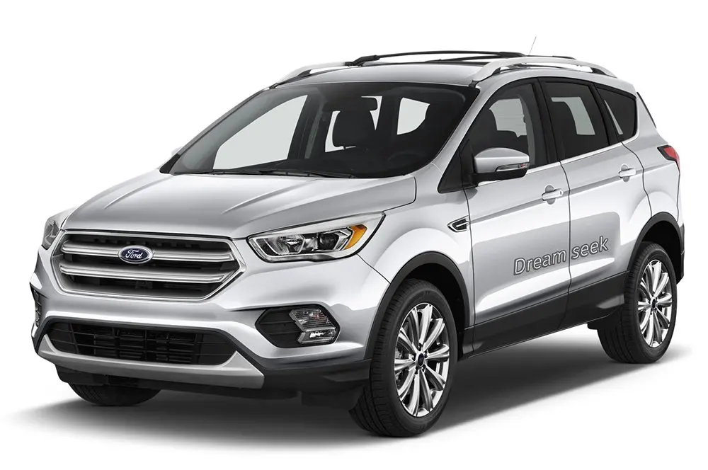 DRL для Ford Escape Kuga светодиодный автомобильный дневной ходовой светильник, реле, водонепроницаемый, для вождения, противотуманная лампа, Дневной светильник