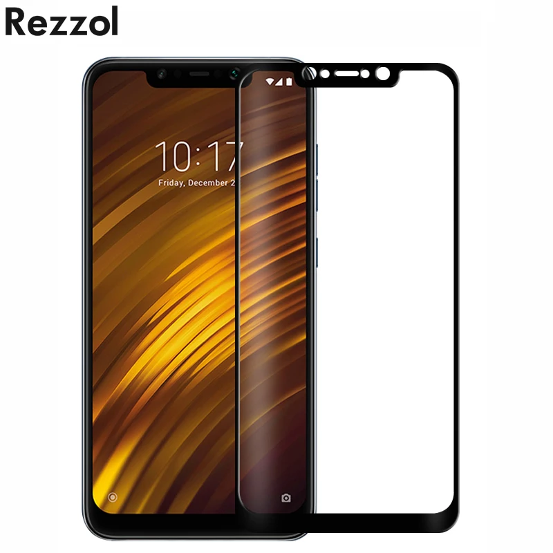 

2 Pcs Tempered Glass for Xiaomi Pocophone F1 Anti-Scratch 2.5D Explosion Proof Screen Protector Film For Pocophone F1 Poco F1