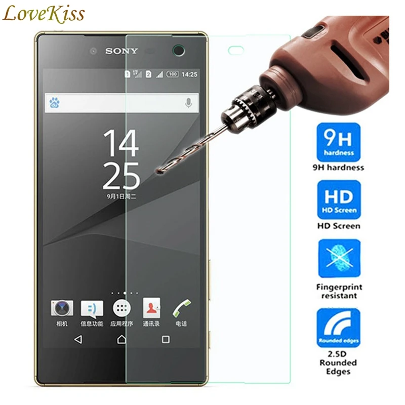 0 26 мм 9H закаленное стекло для Sony Xperia C3 C4 C5 D2502 S55T Z2 Z3 Z5 Compact M2 M4 M5 Aqua E4 E5 F3313 Защитная
