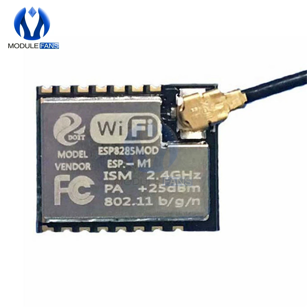 ESP-M1 ESP8285 ESP8266 1 м флэш-чип Wifi беспроводной модуль последовательный порт ультра передача с внешней антенной интерфейс FZ2735