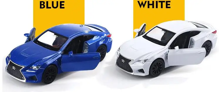 Высокая имитация суперкара масштаб 1:36 сплав тянуть обратно RC F supercars коллекция