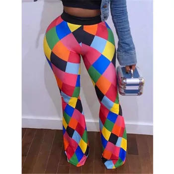 

Female Trousers 2019 High Waist Stretch Slim Flare Trousers Women Clothing Pants Sexy Women Lady Plus Size Fashion Pants S-2XL
