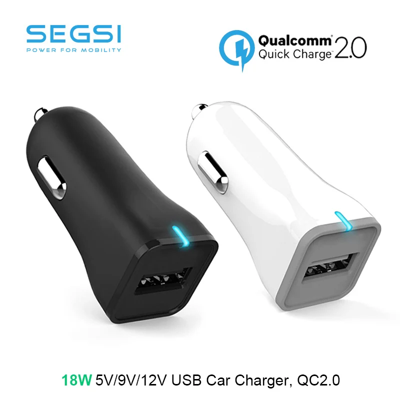  [qualcomm Certified] Fast Charger Car Quickly Charge 2.0 with Quick Technology for Samsung Galaxy S6 for Edge 