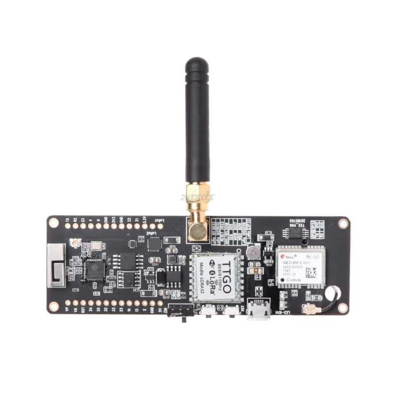  Für T-Strahl ESP32 868/915Mhz WiFi Drahtlose Bluetooth Modul GPS NEO-6M SMA LORA Bord Whosale & dro
