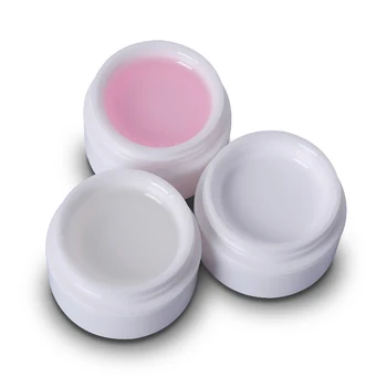 

1Pcs UV Gel White Clear Transparent UV Builder Extension Manicure UV Nail Gel Polish Acrylic Nail Tips Bio Gel