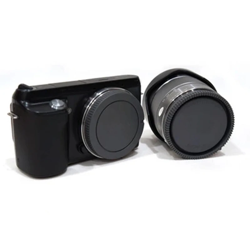 1 пара Крышка корпуса камеры+ Задняя крышка объектива для sony NEX NEX-3 E-mount