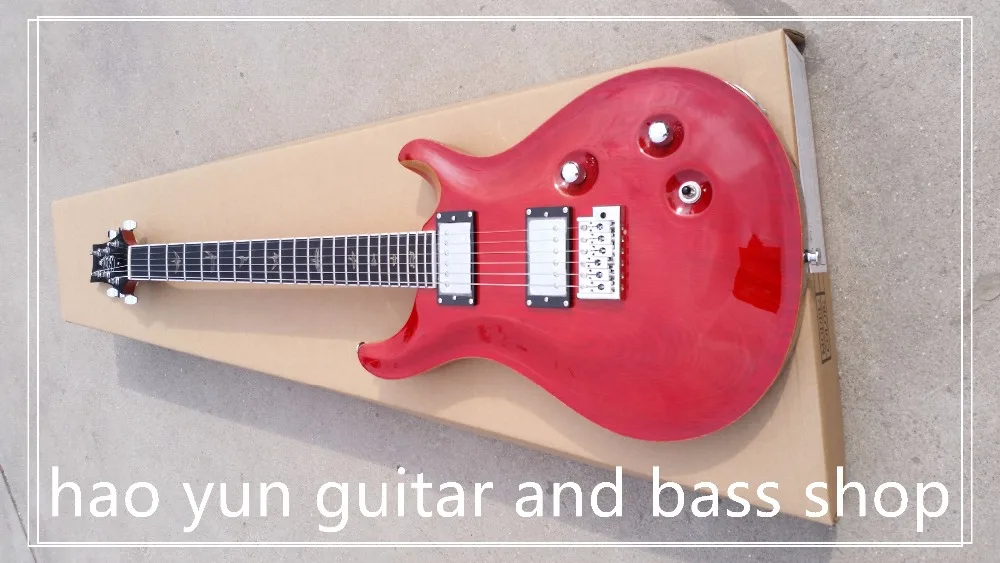 

guitar electric guitar high quality  maple solid wood  one piece body and one piece neck